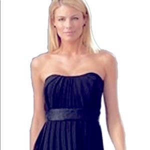 White House Black Market Women's  BLACK Strapless Dress